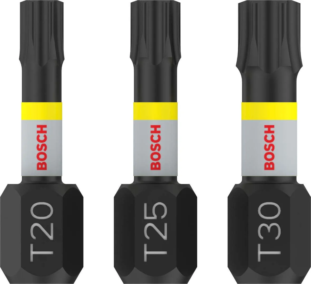 Bosch PRO Torx Impact bitovi T20x25, T25x25, T30x25 mm 3/1 (2608522479)