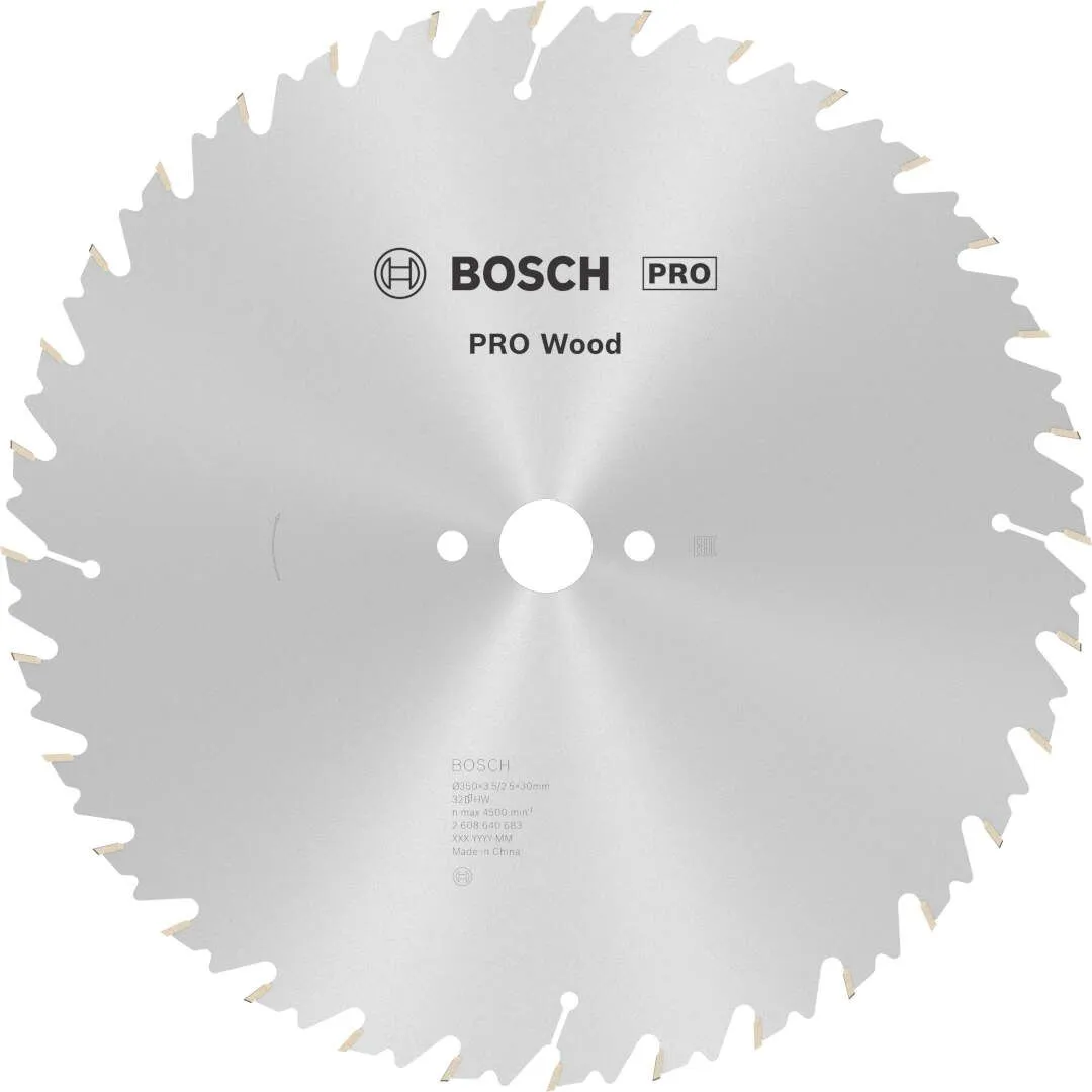 Bosch PRO Wood list akumulatorske kružne testere 350x3.5x30 mm 32z ATB max 4.500 o/min (2608640683)