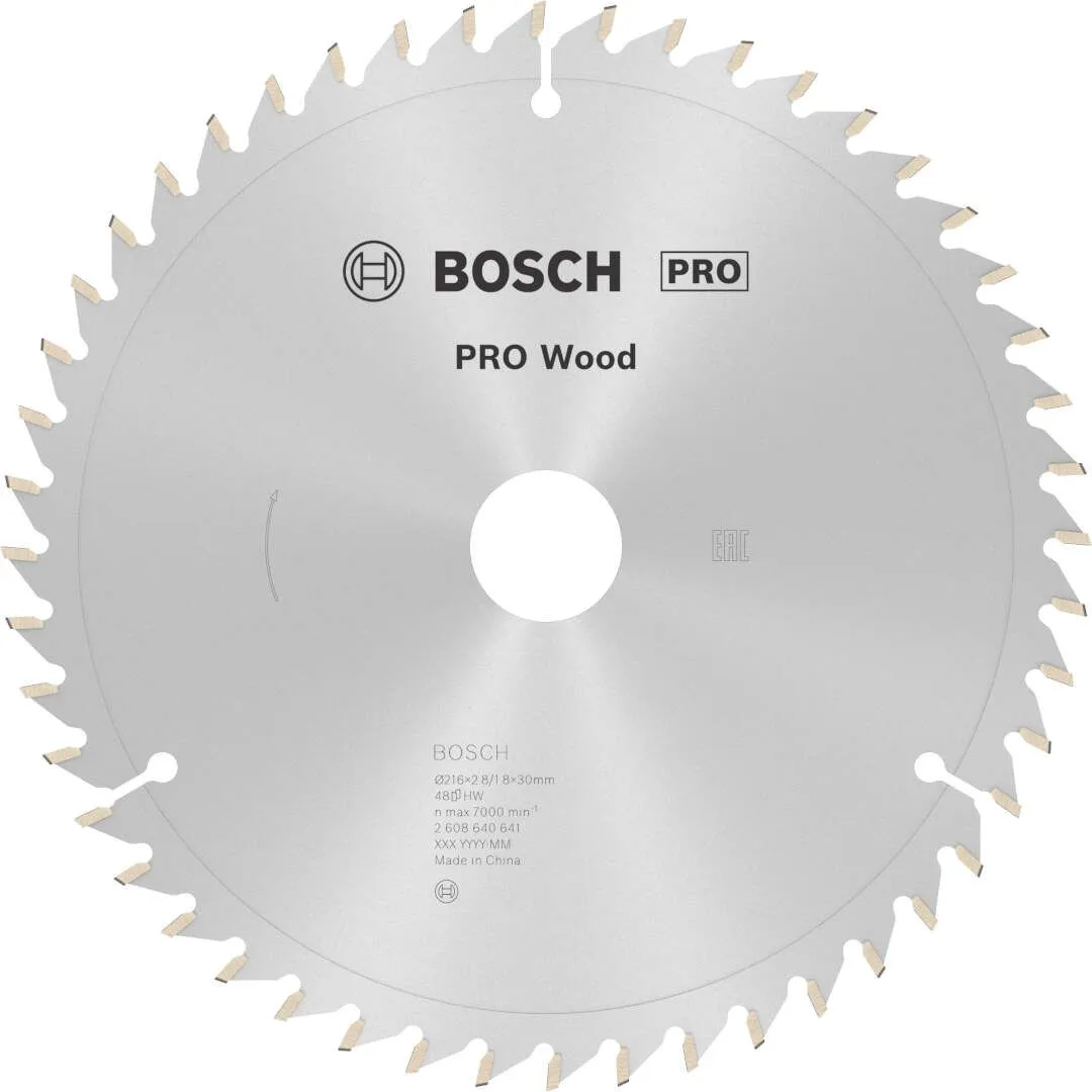 Bosch PRO Wood list kružne testere 216x2.8x30 mm 48z ATB max 7.000 o/min (2608640641)