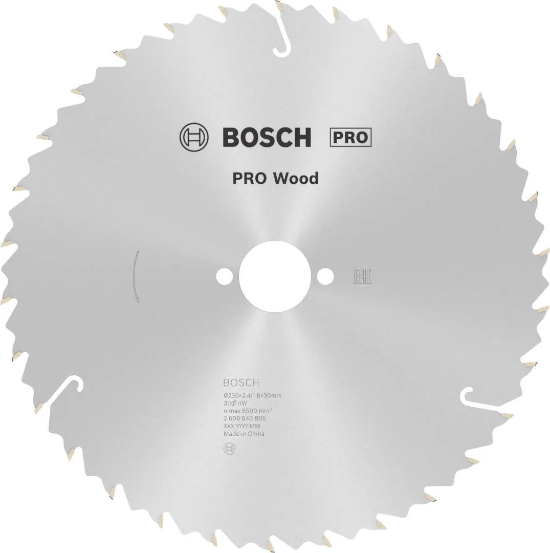 Bosch PRO Wood list kružne testere 230x2.4x30 mm 30z ATB/FT max 6.500 o/min (2608640805)