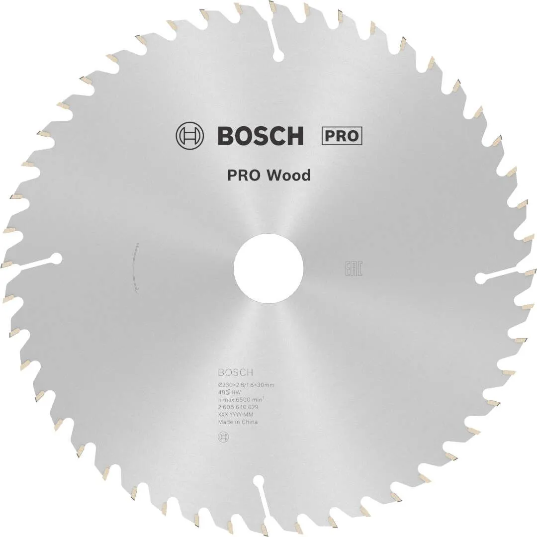 Bosch PRO Wood list kružne testere 230x2.8x30 mm 48z ATB max 6.500 o/min (2608640629)