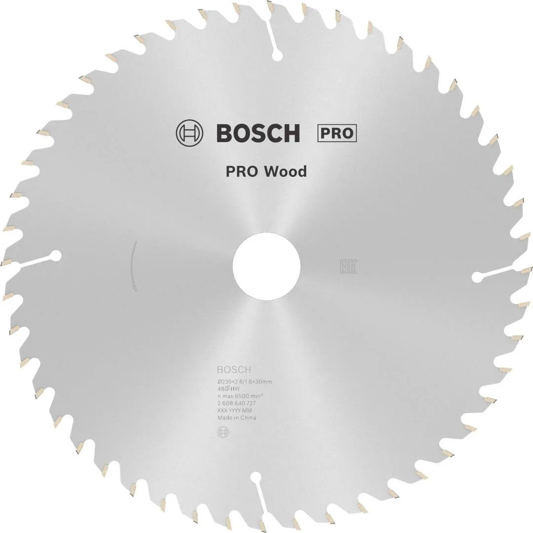 Bosch PRO Wood list kružne testere 235x2.8x30 mm 48z ATB max 6.500 o/min (2608640727)