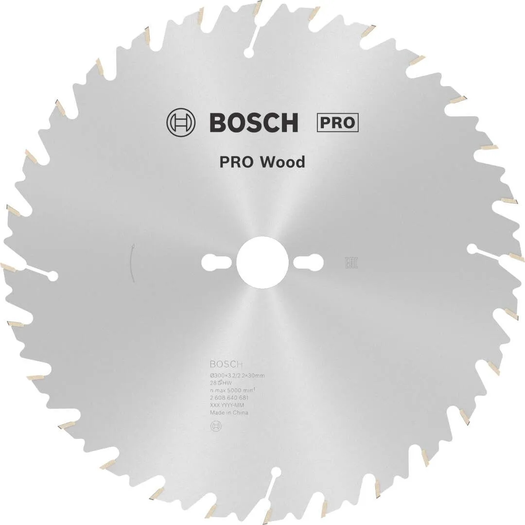Bosch PRO Wood list kružne testere 300x3.2x30 mm 28z ATB max 5.000 o/min (2608640681)