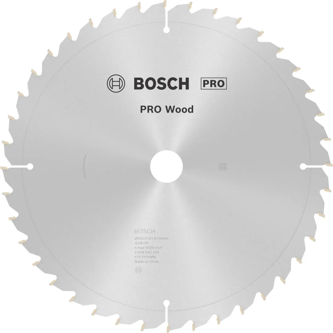 Bosch PRO Wood list kružne testere 305x2.5x30 mm 40z ATB max 5.000 o/min (2608640440)