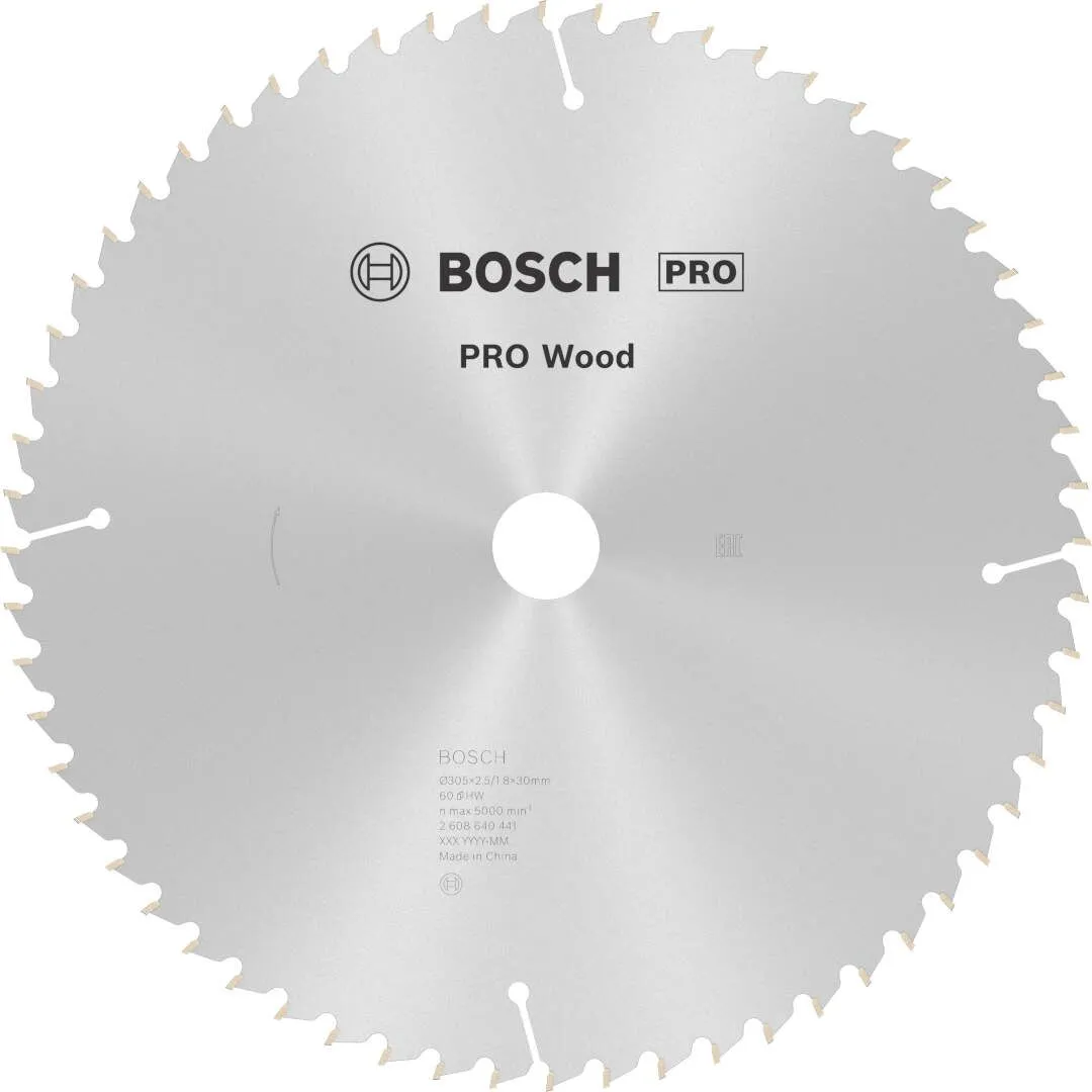 Bosch PRO Wood list kružne testere 305x2.5x30 mm 60z ATB max 5.000 o/min (2608640441)