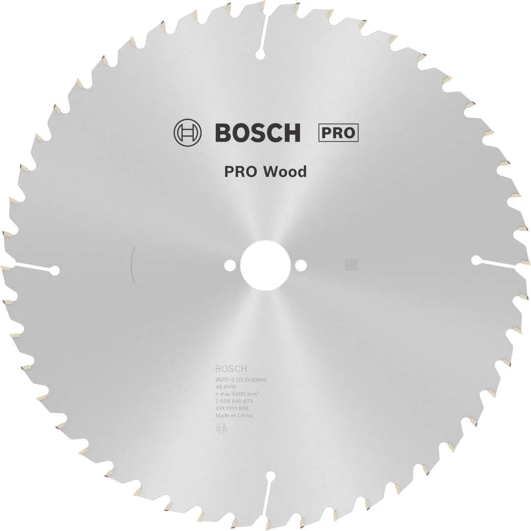 Bosch PRO Wood list kružne testere 315x3.2x30 mm 48z ATB max 5.000 o/min (2608640673)