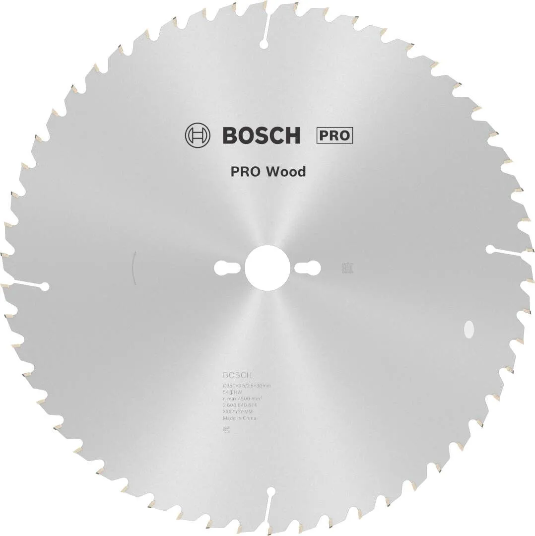 Bosch PRO Wood list kružne testere 350x3.5x30 mm 54z ATB max 4.500 o/min (2608640674)