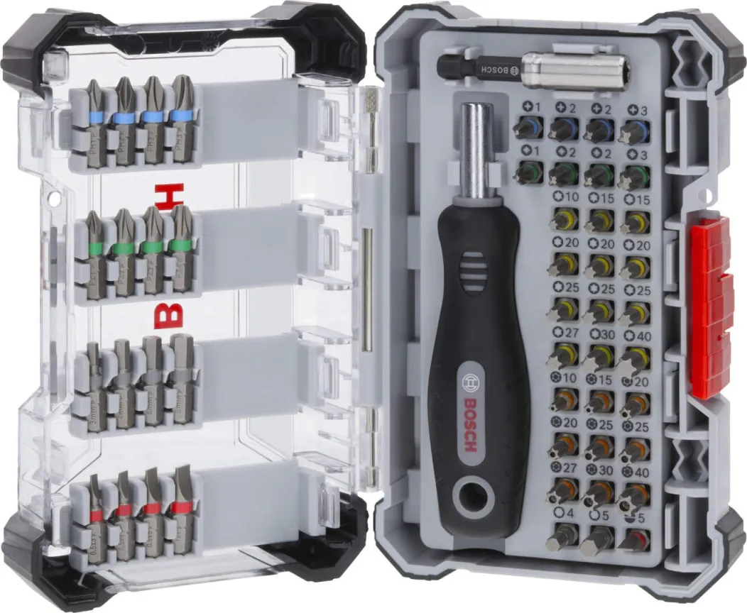 Bosch Set Extra Hard nastavaka za odvrtač, displej, 6x50 kom. (2607012081)