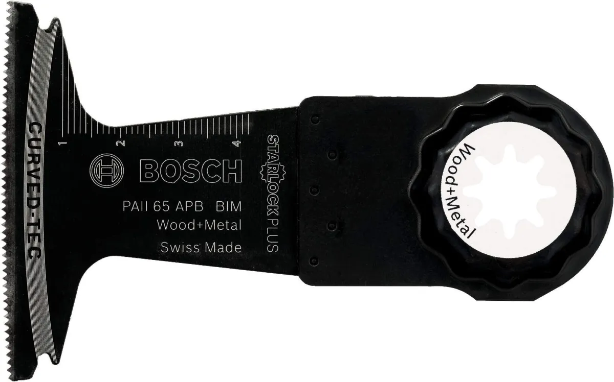 Bosch StarlockPlus BIM list testere za uranjanje PAII 65 APB Wood and Metal 65 x 50 mm - 2609256D56