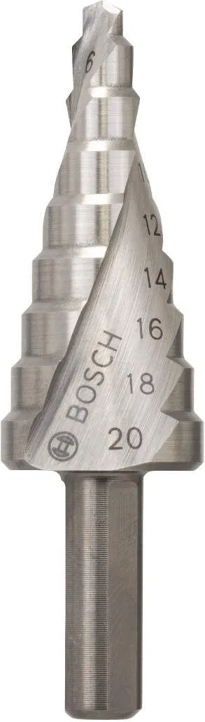 Bosch stepenasta burgija HSS 4 - 20 mm, 8,0 mm, 70,5 mm - 2608597519