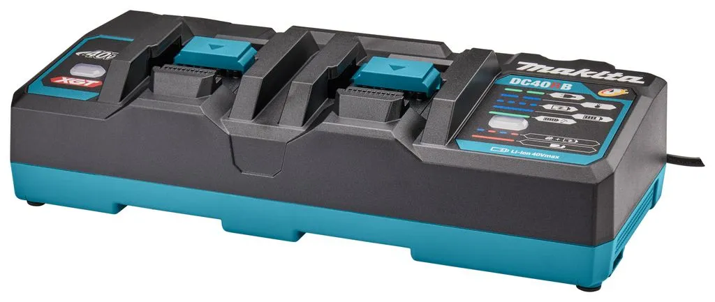Brzi dupli punjač 40V XGT akumulatora DC40RB Makita (191N09-8)