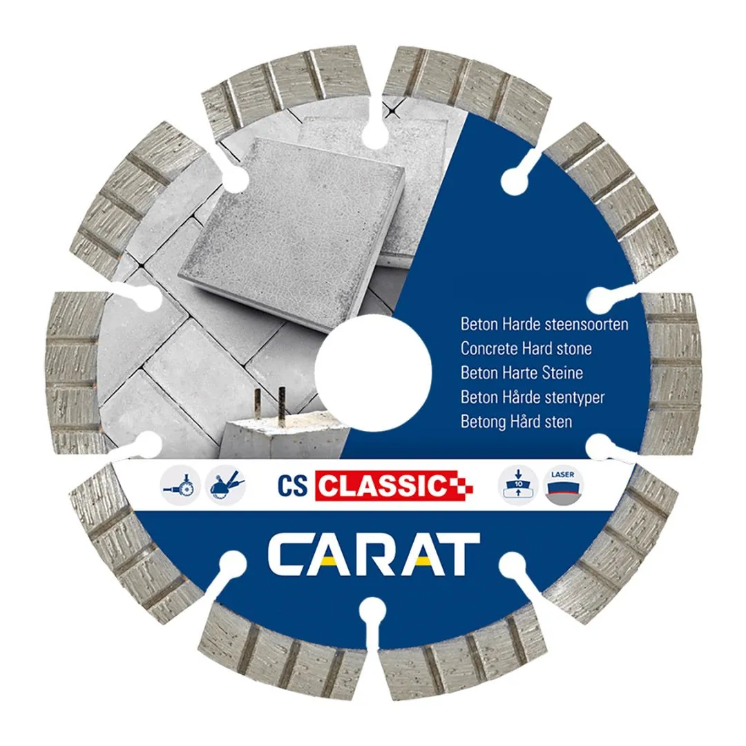 Carat dijamantske rezne ploče za beton i tvrdi kamen CS CLASSIC 150x22,23mm CSC1509000
