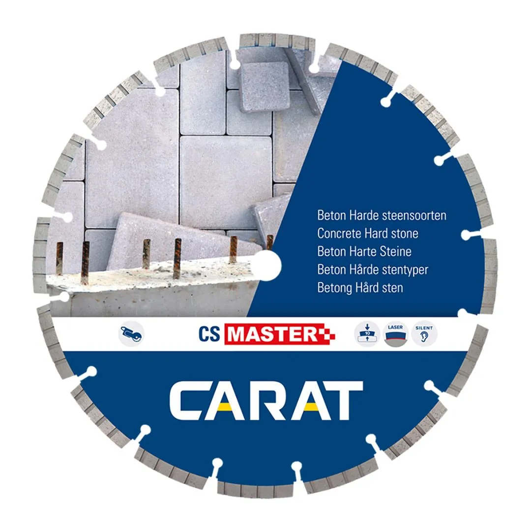 Carat dijamantske rezne ploče za beton i tvrdi kamen CS MASTER 180x22,23mm CSM1803000
