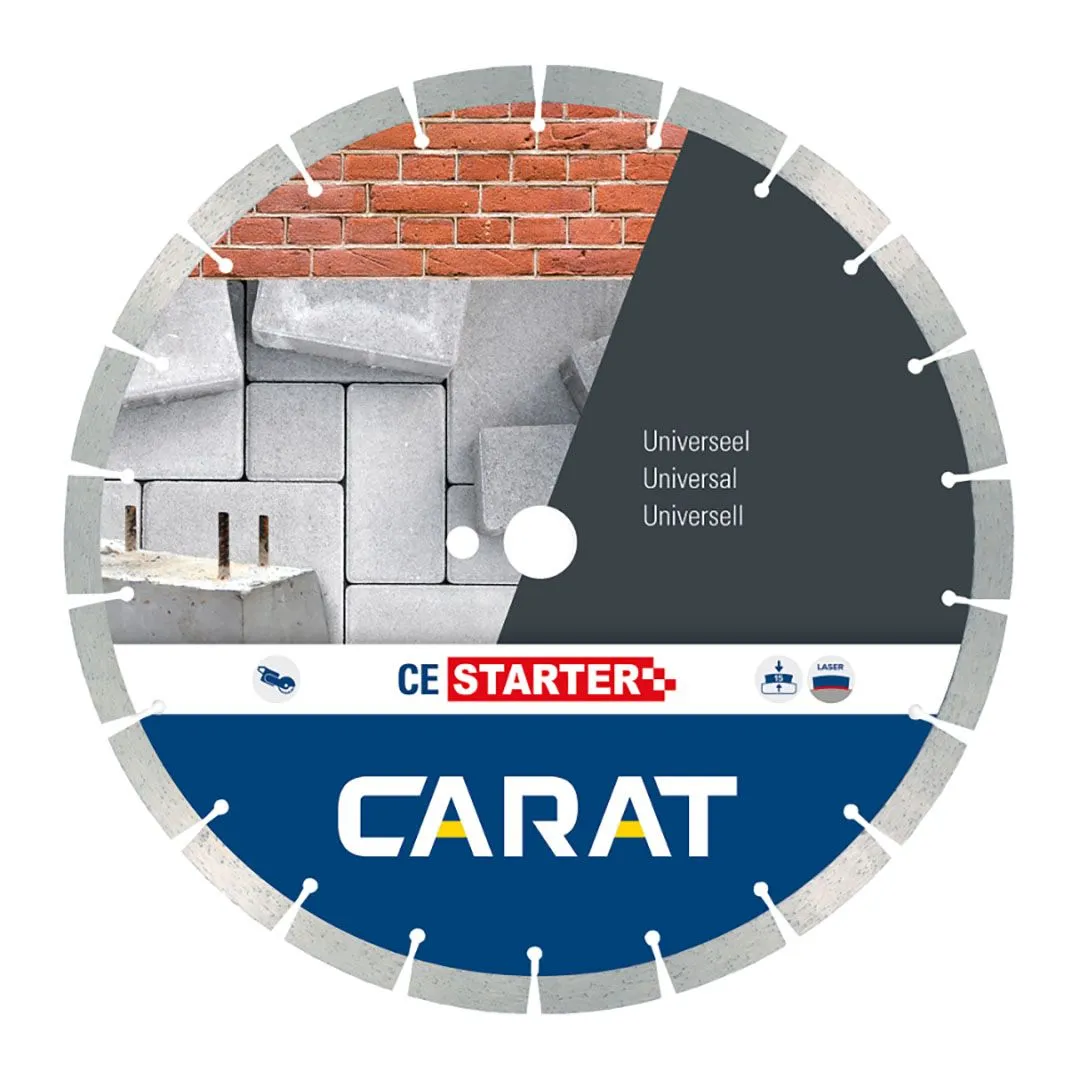 Carat univerzalna dijamantska ploča CE STARTER 400x25,4mm CES4004000