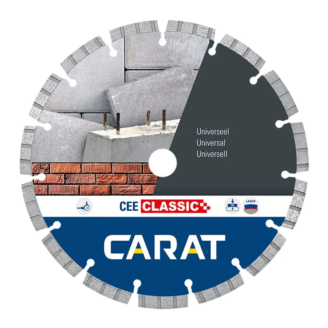 Carat univerzalna dijamantska rezna ploča CEE CLASSIC 115x22,23mm CEE1153010