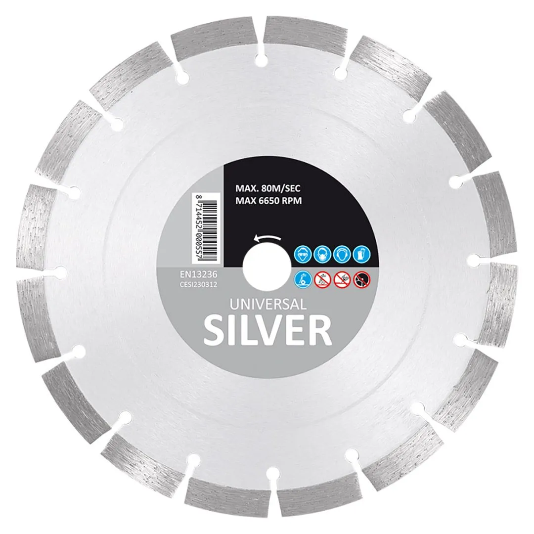 Carat univerzalna dijamantska rezna ploča SILVER STARTER 230x22,23mm CESI230312