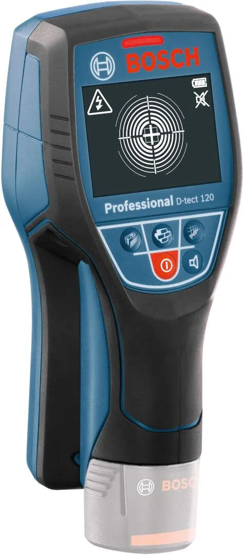 Detektor struje - kablova pod naponom Bosch D-Tect 120 Solo; bez baterija i punjača; L-Boxx (0601081308)