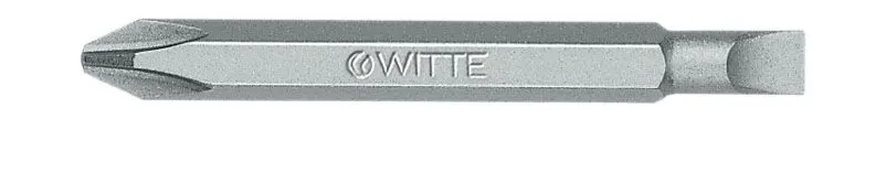 Dupli bit (PH2+0,8x5,5) x 60mm PRO - Witte
