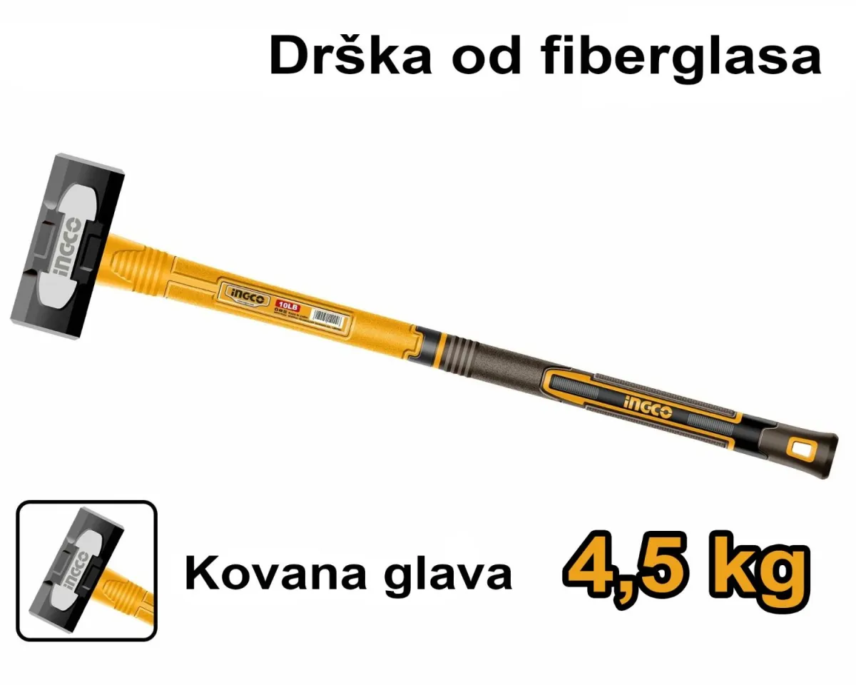 Čekić - macola 4.5 kg Super INGCO HSM81498
