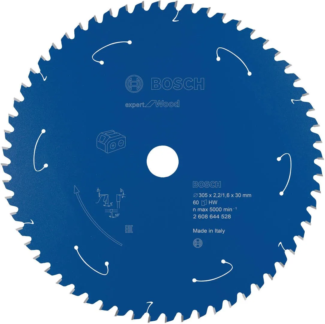 Expert for Wood list kružne testere za akumulatorske testere 305x2,2x30 T60