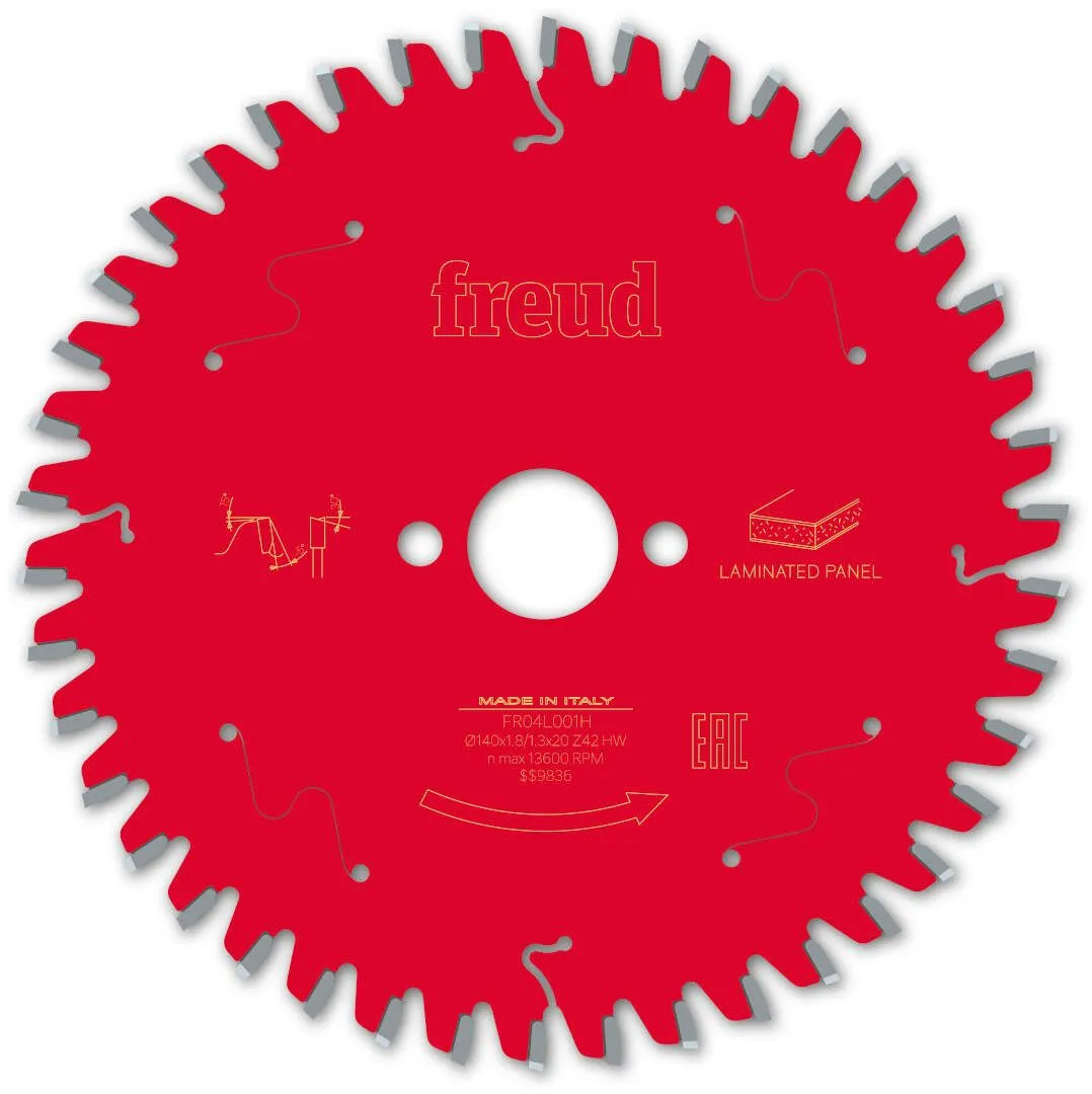 FREUD 140x1,8x20mm 42Z tanki list cirkulara za ivericu i MDF FR04L001H