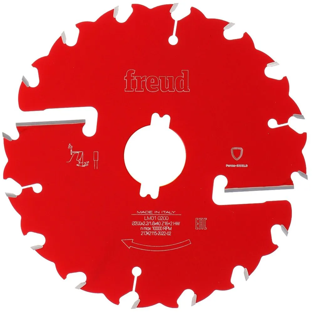 FREUD 200x2,2x40mm 16+2T tanki list kružne testere sa čistačima za višelisne cirkulare LM01 0200