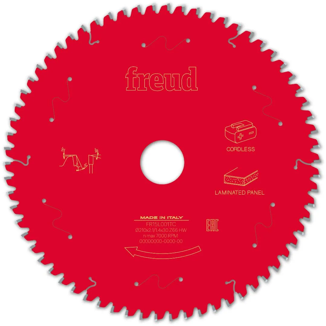 FREUD 210x2,1x30mm 66Z list cirkulara za ivericu i MDF FR15L001TC