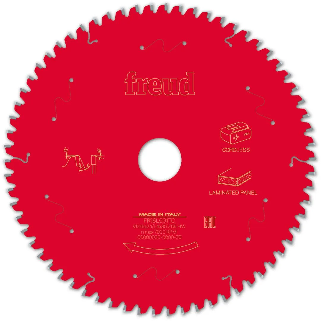 FREUD 216x2,1x30mm 66Z list cirkulara za ivericu i MDF FR16L001TC