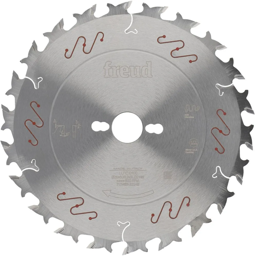 FREUD 250x3,2x30mm 22T list kružne testere za uzdužno sečenje drveta LU1C 0100