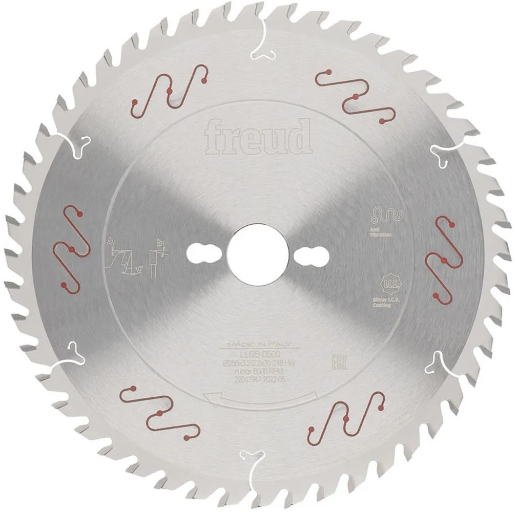 FREUD 250x3,2x30mm 48T list kružne testere za masiv drvo i kompozitne materijale LU2B 0500