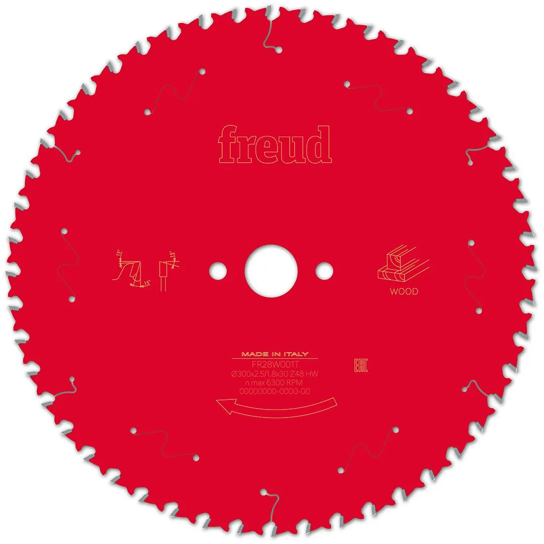 FREUD 300x2,5x30mm 48Z list cirkularne testere za stone cirkulare za sečenje drveta FR28W001T
