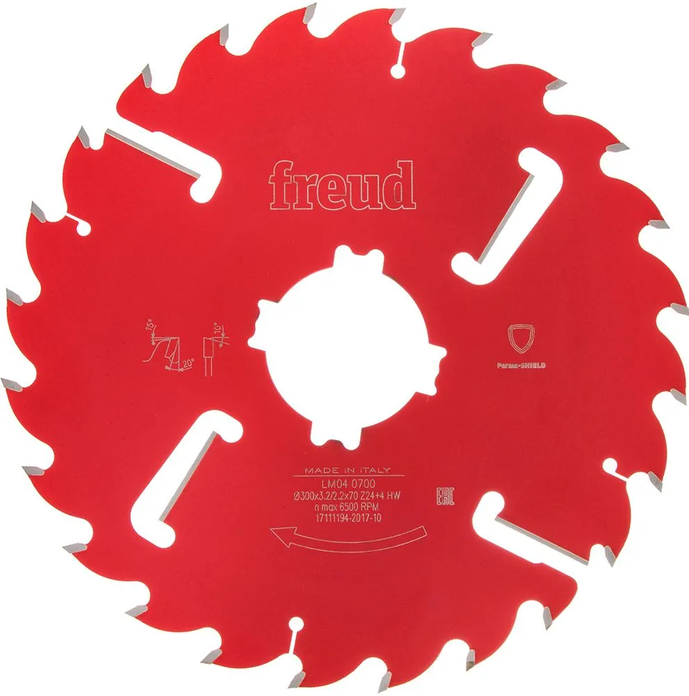 FREUD 300x3,2x70mm 24+2+2T list kružne testere sa čistačima za višelisni cirkular LM04 0700