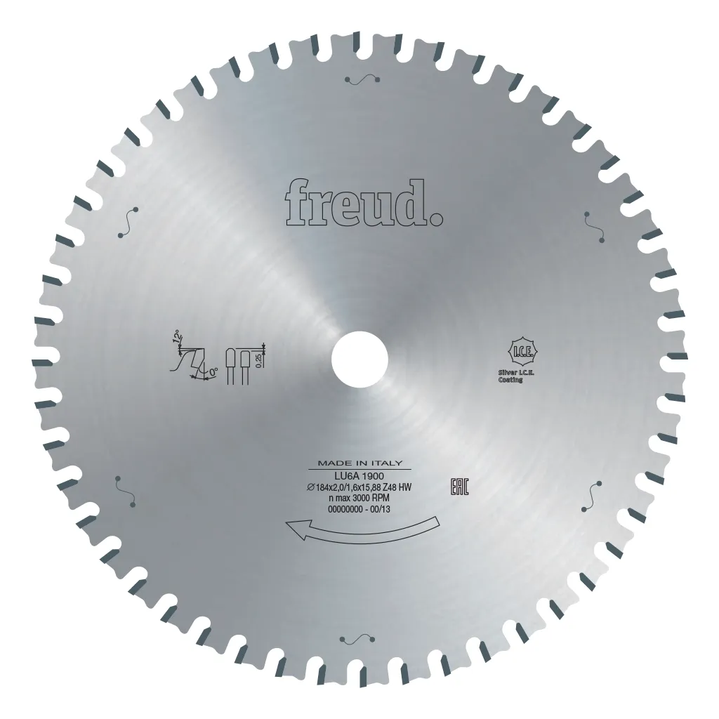 FREUD 305x2,6x25,4mm 80T list kružne testere (cirkulara) za čelik LU6A 1200
