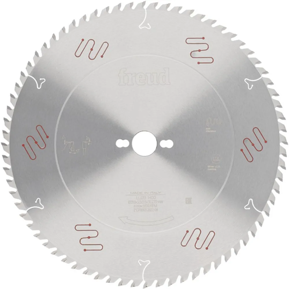 FREUD 350x3,5x30mm 72T list kružne testere za masiv drvo i kompozitne materijale LU2B 1400
