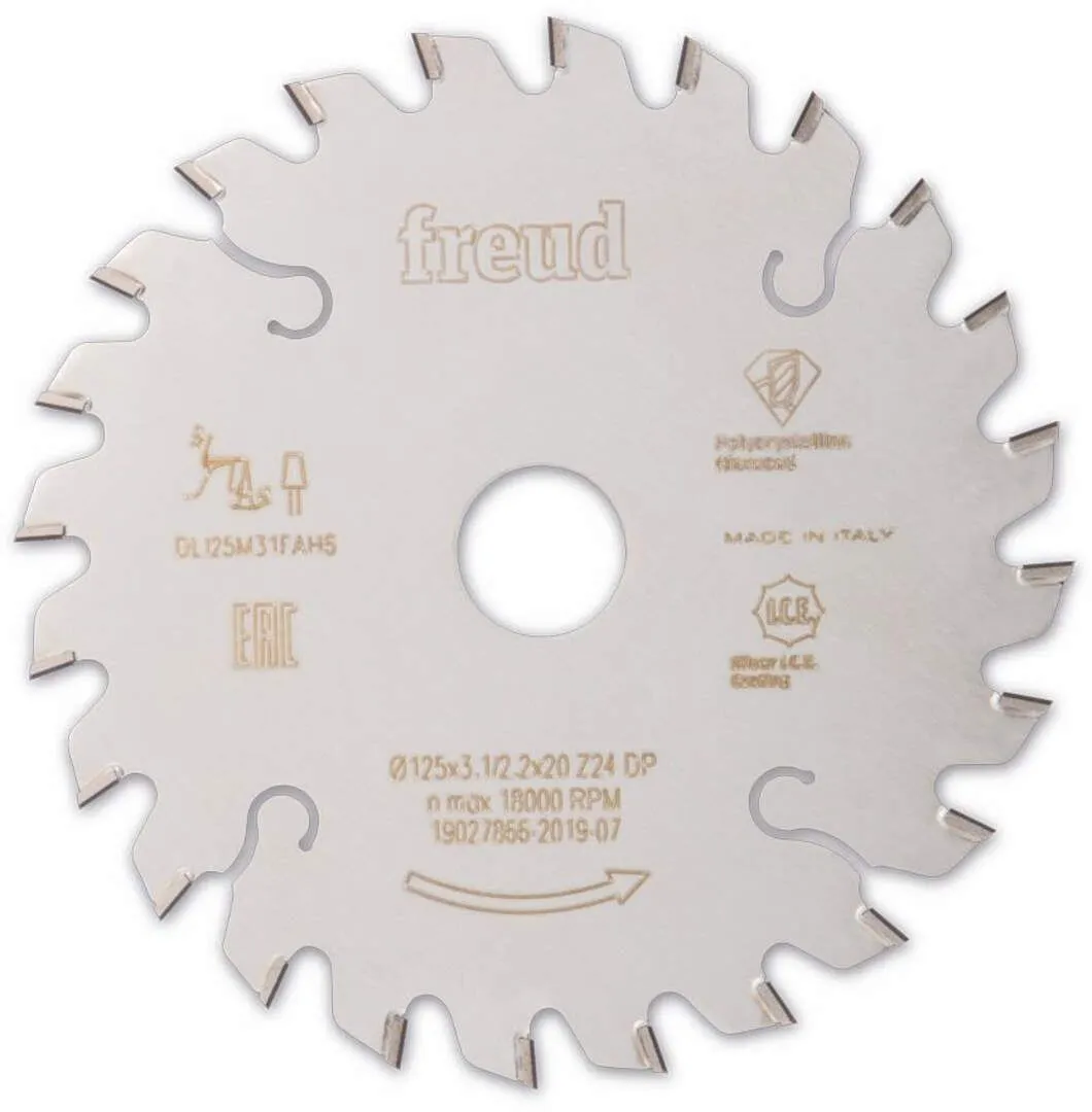 Freud dijamantski predrezač za formatizer  (H4 - H6) - 120x2,8-3,6/2,2x20mm Z24 DLI25M28EAH4