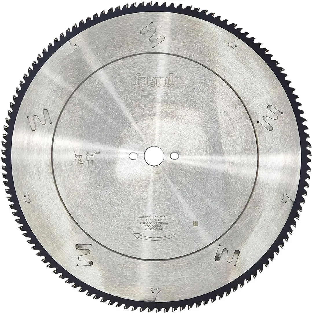 Freud ultimativni list testere za aluminijum, obojene metale i plastiku 500x4,0x32mm 120T LU5F50002