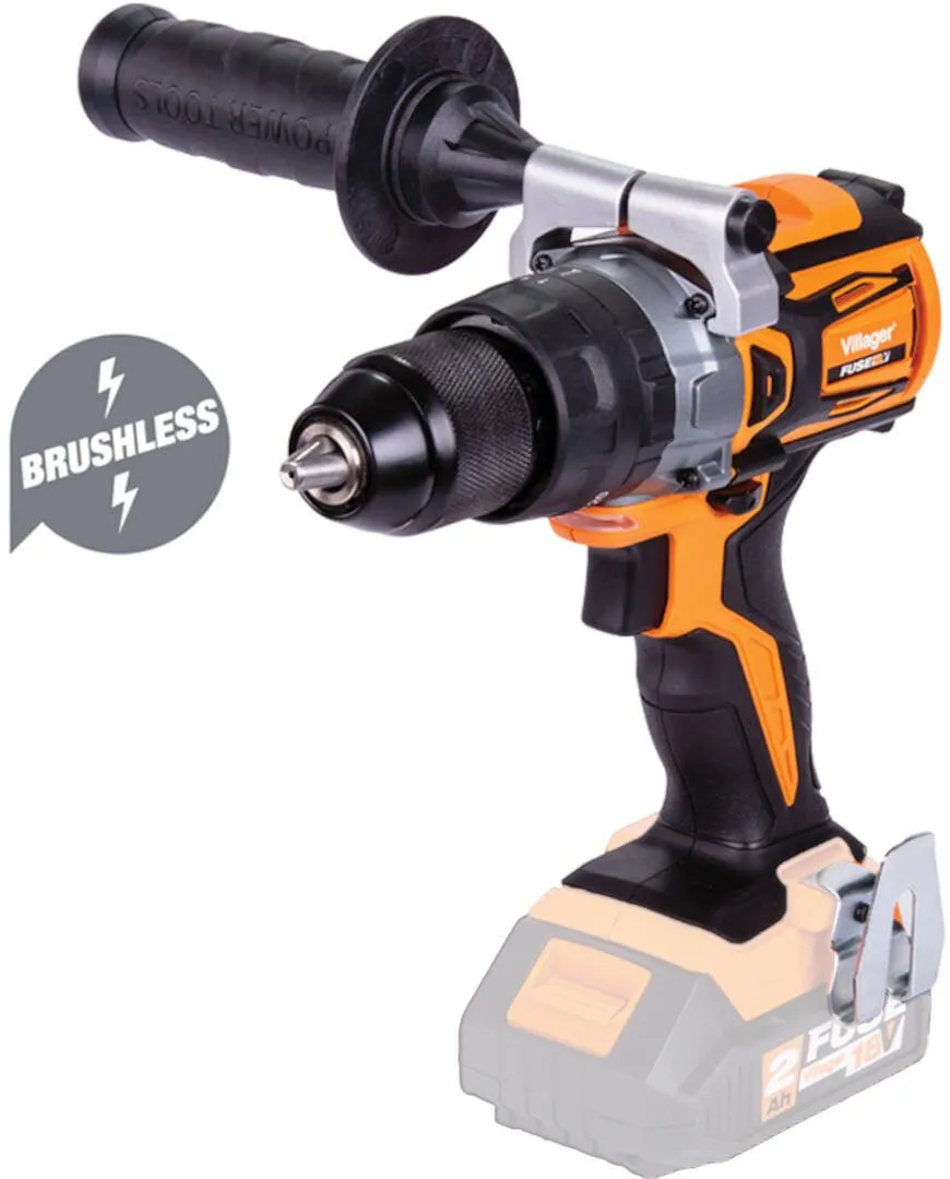 Fuse akumulatorska brushless udarna bušilica Villager VLP 5120 Solo; 18V; bez baterije i punjača 058185