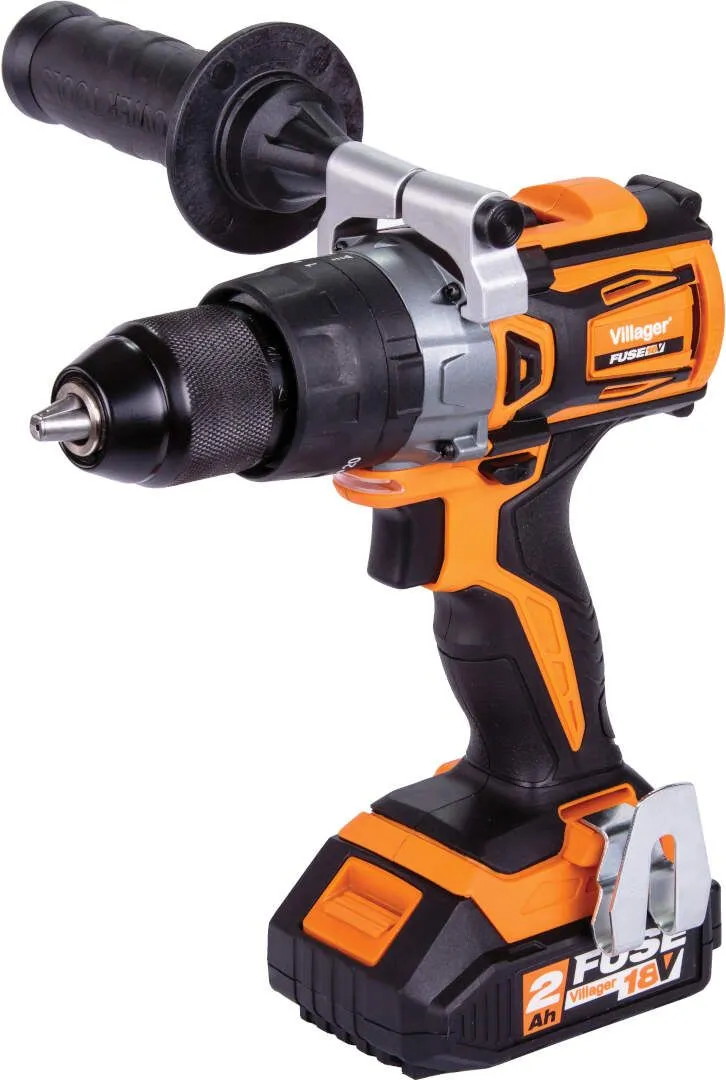 Fuse akumulatorska brushless udarna bušilica Villager VLP 5120-2BSC; 18V; 2x2,0 Ah (056354)