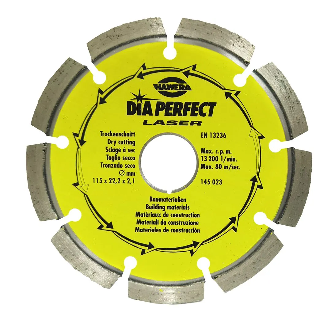 Hawera dijamantska rezna ploča za beton 115x22,2x2,1 mm (145023)