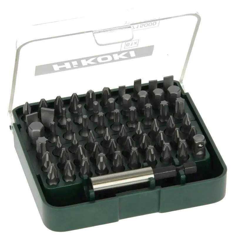 Hikoki 61-delni set bitova sa magnetnim držačem (715000)