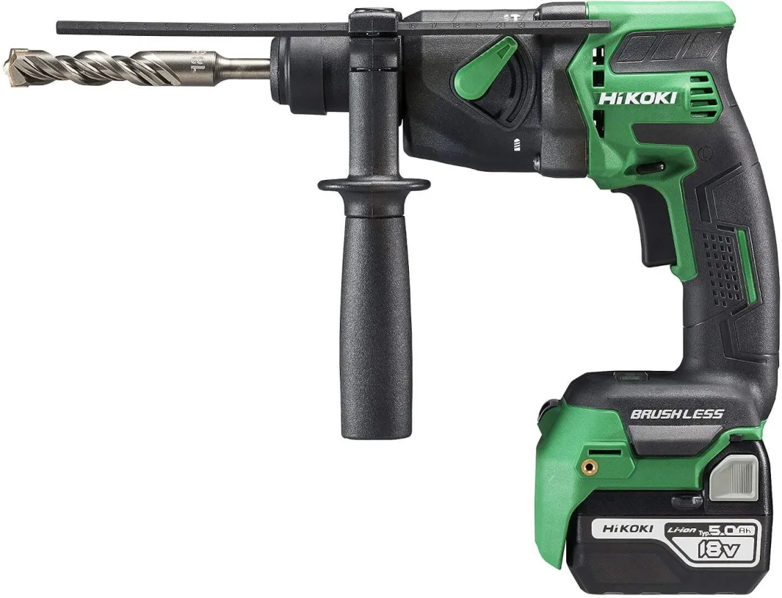 Hikoki akumulatorski SDS-plus kombi čekić; 18V; 2x5Ah; DH18DPB-WPZ