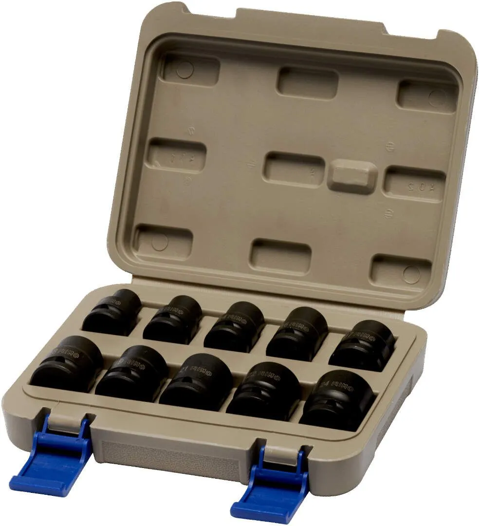 Irimo 10-delni set udarnih nasadnih ključeva, prihvat 1/2", (167-10-4)