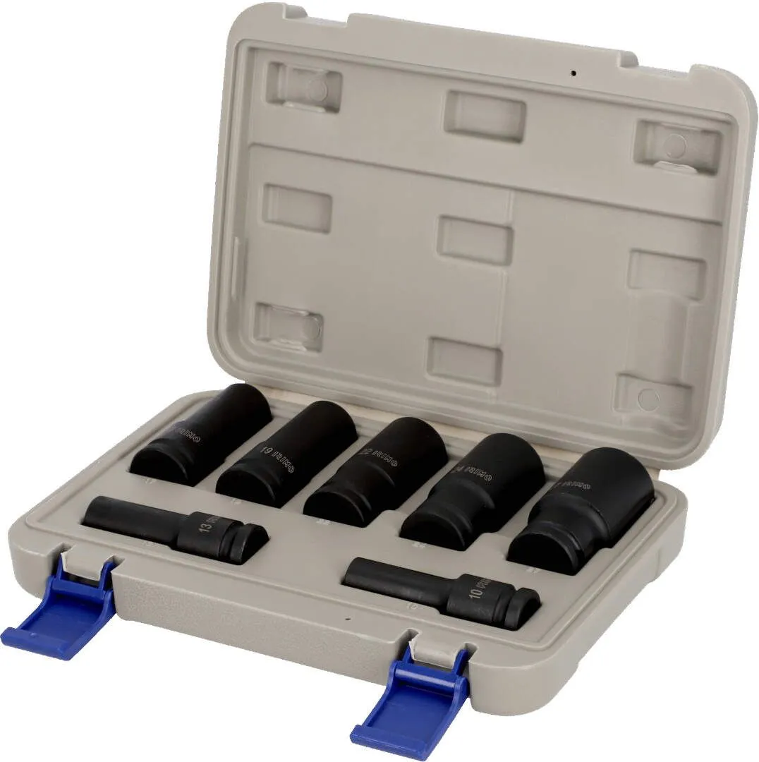 Irimo 7-delni set dubokih udarnih nasadnih ključeva, prihvat 1/2", (168-7-4)