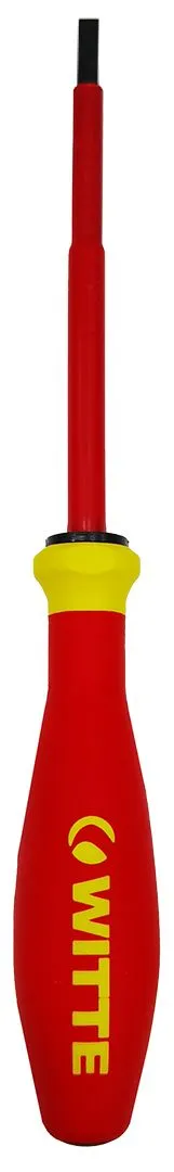 Izolovani električarski odvijač VDE 0,8 x 4,0 x 100mm - Witte 74054