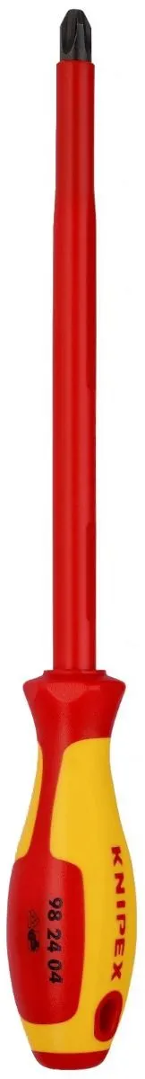 Knipex 1000V VDE izolovan odvijač PH4 x 200mm (98 24 04)