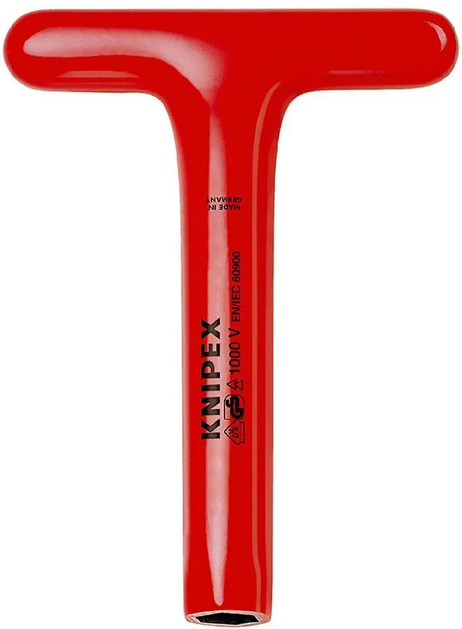 Knipex 1000V VDE izolovani nasadni ključ sa T drškom - 10mm (98 04 10)