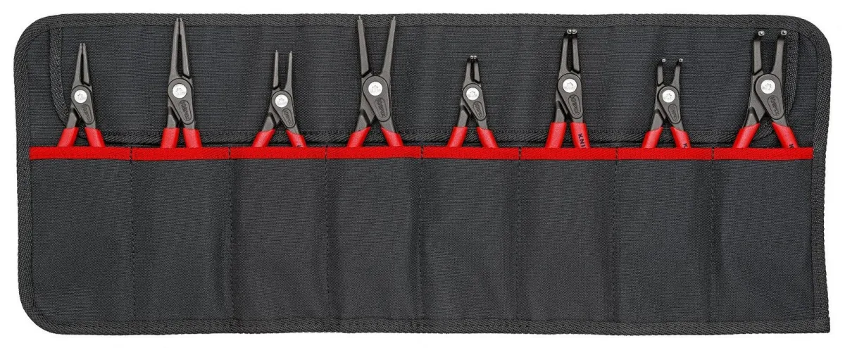 Knipex 8-delni set zeger klešta za unutrašnje i spoljašnje prstenove (00 19 58 V02)