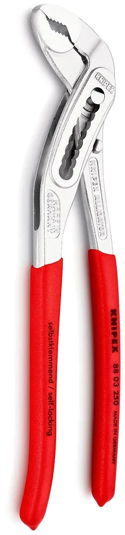 Knipex Alligator cevna klešta 250mm - hromirana (88 03 250)