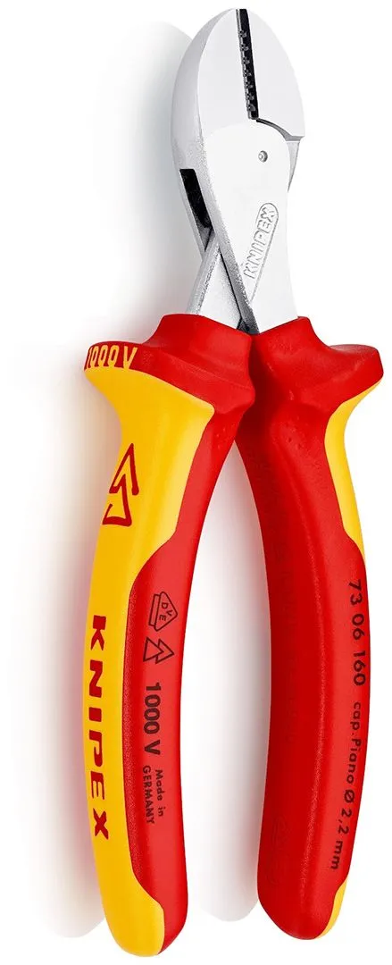 Knipex dijagonalne izolovane sečice 1000V VDE X-Cut® (73 06 160)
