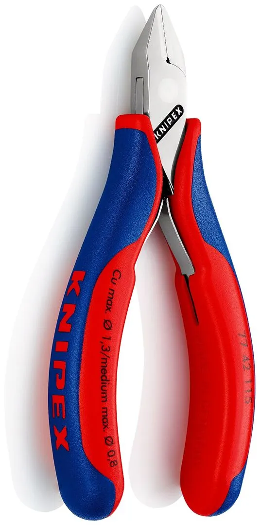 Knipex dijagonalne sečice za elektroniku sa oprugom 115mm (77 42 115)